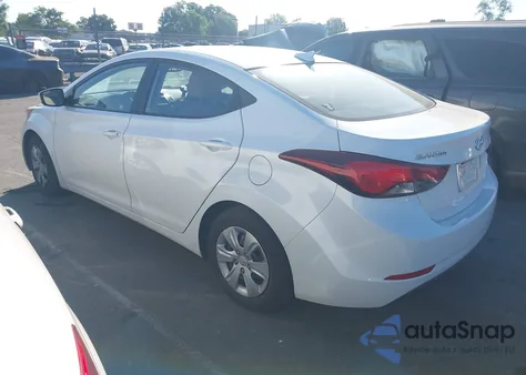 2016 Hyundai Elantra Se/Sport/Limited z USA, uszkodzony, nr VIN 5NPDH4AE3GH755197